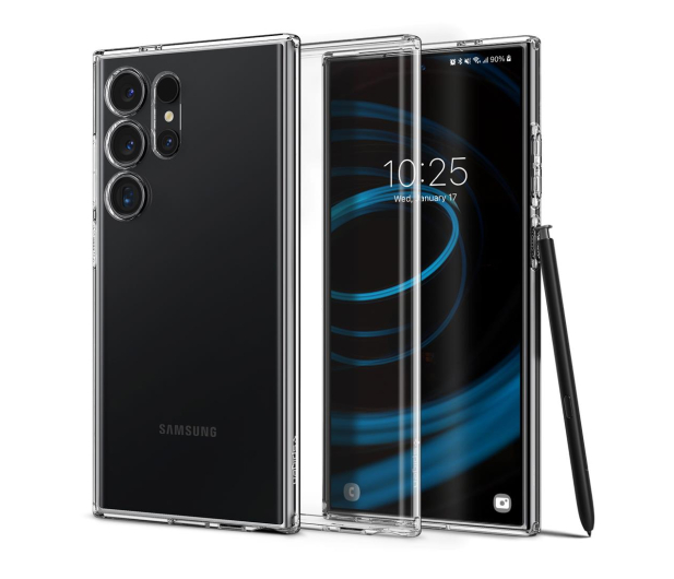 SPIGEN Liquid Crystal do Samsung Galaxy S24 Ultra Crystal Clear ACS07283 - 1211603 - zdjęcie